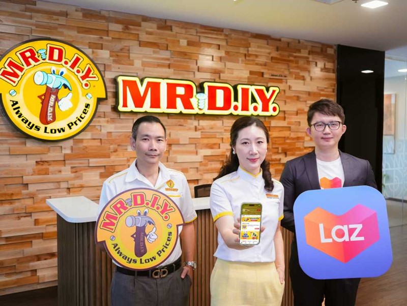 MR. D.I.Y. Continues to Expand e-Commerce Channels, Launches Official Store on LazMall with Special Grand Launch Promotions